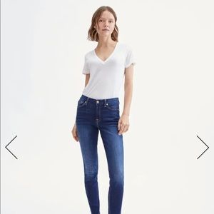 7 for all mankind jeans b(air) skinny